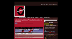 Desktop Screenshot of oflamenco.com